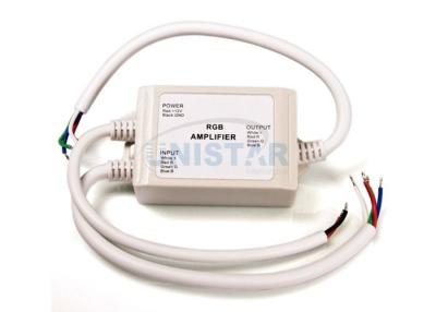 China Waterproof RGB LED Amplifiers Booster, RGB LED Signal Repeater DC12V 144W For LED Strips for sale