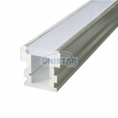 China Perfil de aluminio de la protuberancia del LED en la superficie anodizada para la luz al aire libre en venta