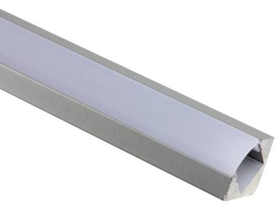 China Non-Anodized LED Aluminium Extrusion Profile For 3014 5050 5630 SMD Led Strips for sale