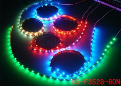 China High Lumen IP44 Flexible Outdoor Led Strip Lights RGB with 3m Self Adhesive Tape for sale