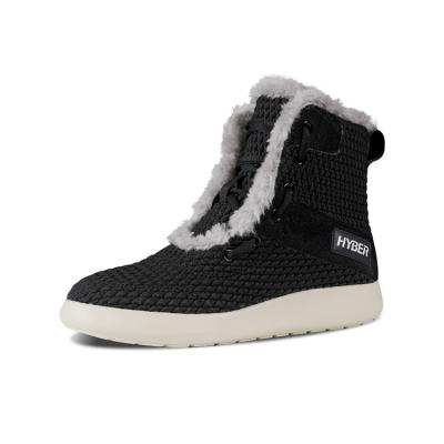 China Female Hot Sale Wool Shoes Women Winter Warm Knitted Snow Boots For Ladies for sale