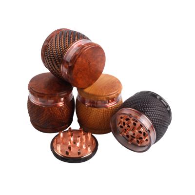 China Wholesale New Design Premium Aluminum Alloy GT Grinder Customize Herb Grinder 65mm Tobacco Grinder for sale