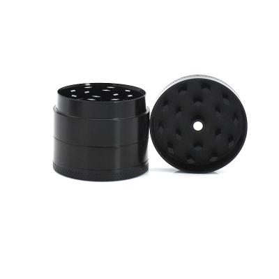 China 40MM Mini 4 Pieces Weed Tobacco Grinder Zinc Alloy Smoking Herb Grinder Tray With Grinder for sale