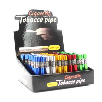 China GT Easy Smoking Metal Smoking Pipe Mouthpiece 55MM/82MM Wholesale Tobacco Pipe for sale