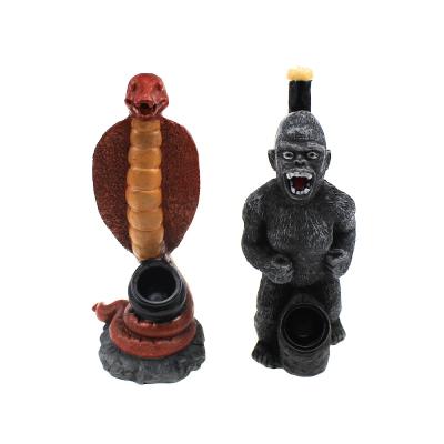 China New Cartoon Resin Weed Pipe Hookah Accessories Smoking Smoking Pipe Smoking Pipe for sale