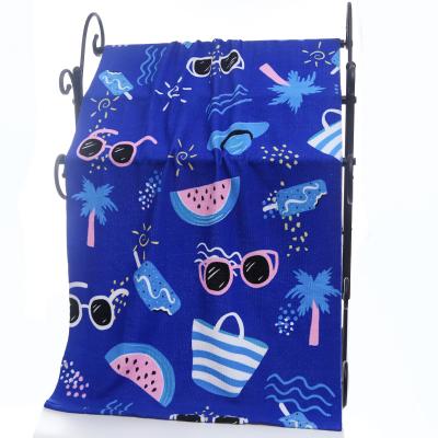 China Sustainable Style Square Beach Towel With Logo And Customized Packaging Beach Towel for sale