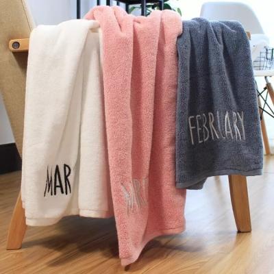 China Wholesale Durable Absorbent Hotel Microfiber Hand Towel Logo Beach Towel Fiber 500gsm Plush Gym Micro Thick Sport QUICK DRY Absorbent Towel for sale