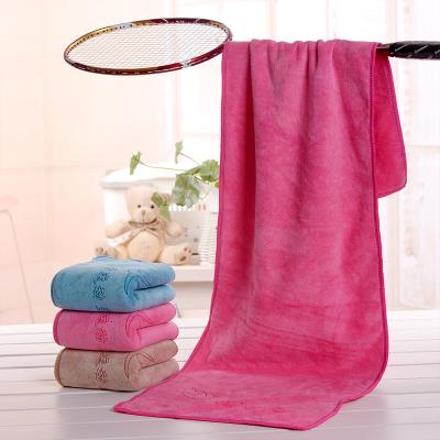 China Disposable custom creative microfiber printed quick-drying sports towel for sale