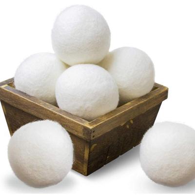 China Wholesale white china supplier 7cm wool cleaning ball for sale