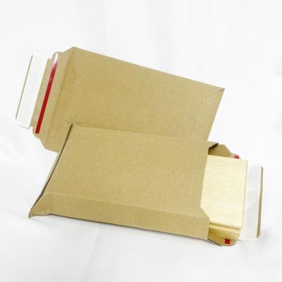 China Eco Friendly Recycle Custom Corrugated Paper Book Mailer for Business Shopping Courier for sale