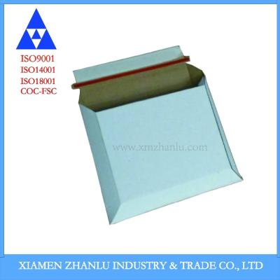 China Protective F Flute Board Bronze Corrugated Envelopes for Secure Packaging for sale