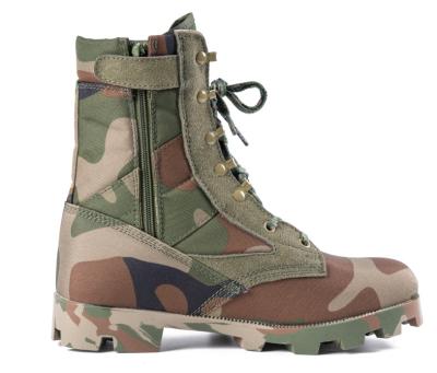 China Outdoor Activities Civil War China Factory Supply Combat Camouflage Military Rising Tactical Boots With Side Zipper for sale