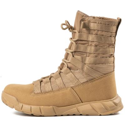 China Anti-slippery Lightweight Military Boot Anti-slip Outsole Training Boot With Tape for sale