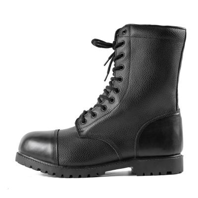 China Custom Military Army Tactical Boots Anti-Slip Combat Jungle Panama Genuine Leather Jungle Boots Black for sale