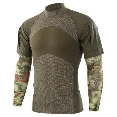 China New Design Breathable Outdoor Sports Clothing Hunting Flog Suit Training Tactical Shirt for sale