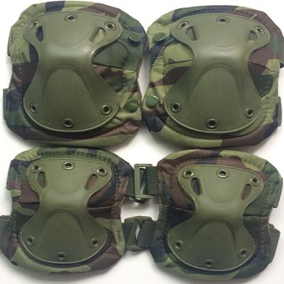 China Fashion Durable Hot Selling Outdoor Tactical Black Military Elbow Knee Pads For Army for sale