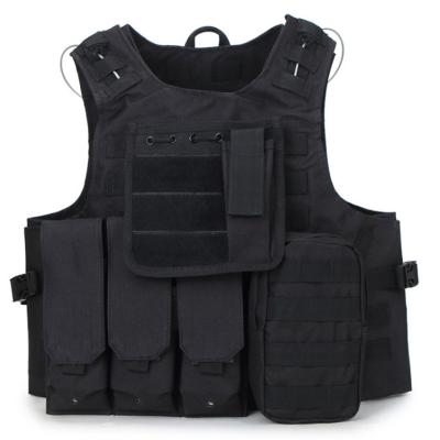 China 2019 Military Black Color Vest Molle Combat Vest Product Name Military Tactical Vest for sale