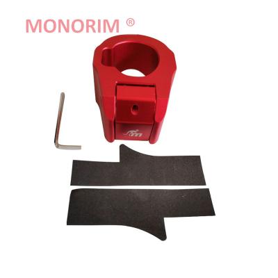 China Monorim MXLOCK for fold segway construction scooter MAX Easily Removable Fixing Electric aluminum spare parts folding bracket MCLOCK for sale