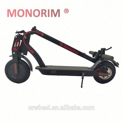 China monorim front suspension T2S electric scooter M365/welcome hot sale 10inch solid tire 500w 48v 1.4ah 10inch pro/1s max G30 2020 for sale