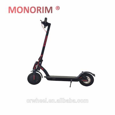 China monorim T2S PRO escooter hot sale edit 2020welcome hot sale 500w 48v 14.4ah 10inch solid tire front suspension 10inch for sale