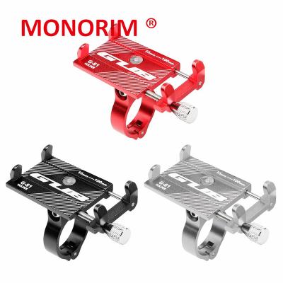 China Scooters Minorim GUB G81 Aluminum Electric Bicycle Phone Holder For Smartphone 3.5-6.2 Inch Adjustable Support GPS Bike Phone Holder Mount Bracket for sale