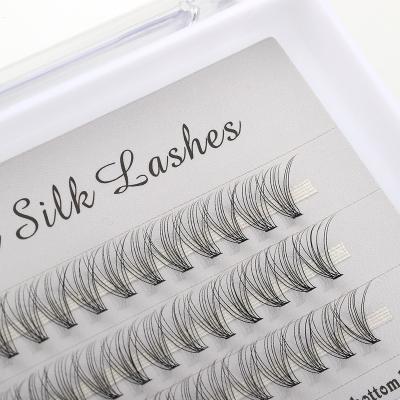 China Lightweight Private Label 10D Pre Made Eyelash Extension Heat Bond Eyelash 0.07mm Premade Fans Faux Mink Lashes for sale