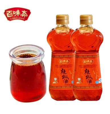 China Season Sichuan Cooking Oil Bottles Chili Oil Chili Extract Oil For Supermarket for sale