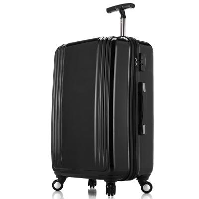 China 2021 PC Factory Hotsale Fashion Style ABS+PC New Rolling Luggage Sets Travel Suitcase Luggage for sale