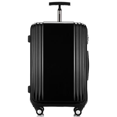 China 2022 PC Factory Hotsalle Fashion New Style ABS+PC Rolling Luggage Sets Travel Suitcase Luggage for sale