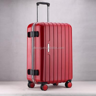 China 2022 High Quality New Arrival Design ABS Aluminum Frame Luggage Suitcase Luggage for sale