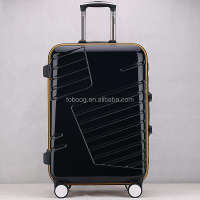 China 2022 ABS Laptop Trolley Luggage Suitcase For Universal Aluminum Suitcase Travel Luggage for sale