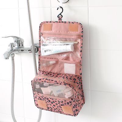 China Wholesale Fashion 2022 Foldable Travel Hanging Toiletry Bag Waterproof Cosmetic Bag Wash Cosmetic Bag for sale