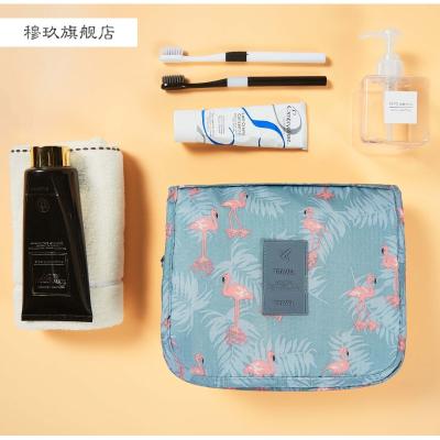 China Wholesale Fashion 2022 Foldable Travel Hanging Toiletry Bag Waterproof Cosmetic Bag Wash Cosmetic Bag for sale