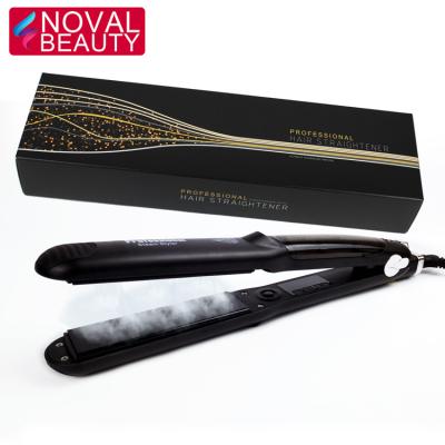 China Steam Spray Water 2018 Hot Sale Steam Hair Straightener Argan Oil Flat Iron From Amazon With 450F For Salon Personal Use for sale