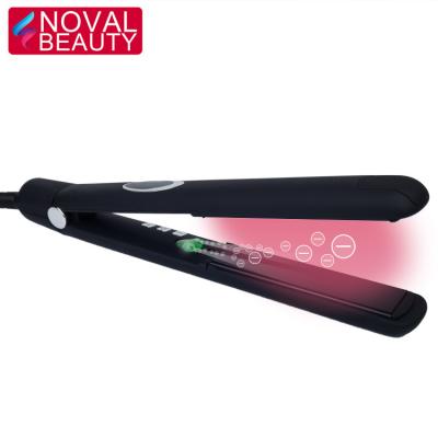 China 2018 Hair Straightener Hair Straightener Professional Infrared Nano Titanium Infrared/Ionic LCD Hair Straightener With High Quality For Free Sample for sale