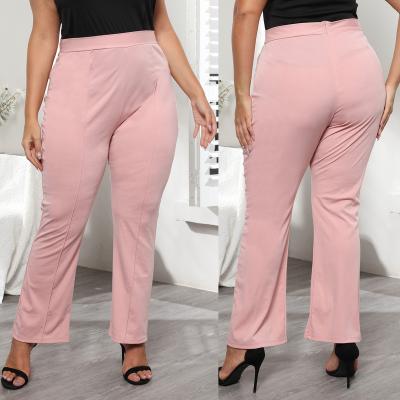 China Viable the latest style high waist office women's rocket pants in autumn, solid color, fashion, slim fit women formal for sale