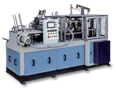 China Hotels Paper Cup Forming Machine With Online Handle Applicator Cheaper Paper Cup for sale