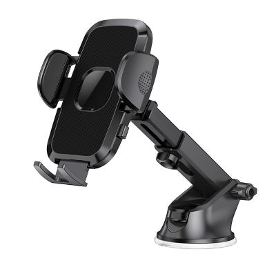 China Adjustable Premium Strong Dashboard Suction Mount Car Mobile Phone Holder Windshield For Car iPhone 13 for sale