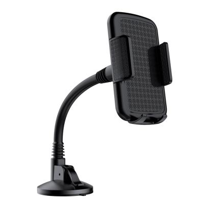 China Long Arm Sucker Strong Strong Windshield Dashboard Long Sucker Arm Car Mount For Samsung for sale