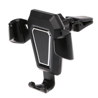 China Universal Cradleless Design Air Vent Phone Car Mount Holder with Fast Quick-Breaking Technology for Smartphones and Mini Tablets, Black for sale