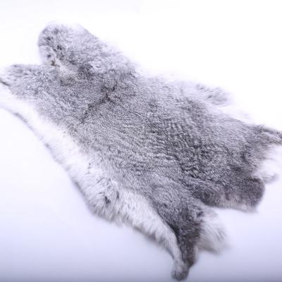 China 2021 New Wholesale Upholstery Color Genuine Natural Rabbit Fur Rabbit Fur Thick Soft Hair Auto White Skin Animals for sale