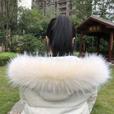 China Garment fashion and high quality real furwomen down yellow jacket collar real fur collar women faux fur collars for sale