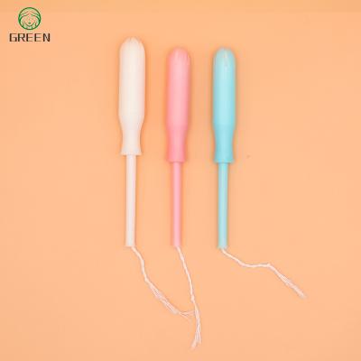 China Wholesale Digital Disposable Organic Cotton Organic Tampons With Applicator for sale