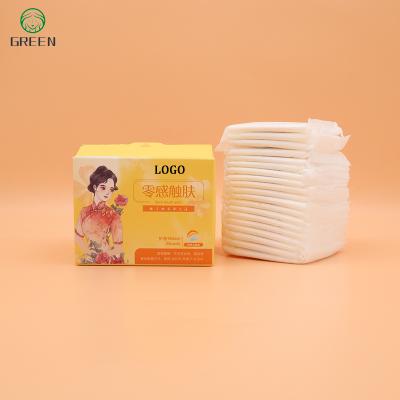 China Super Absorbent Day Use Anion Branded Sanitary Pads Bamboo Fiber Sanitary Pads Organic Feminine Pads for sale