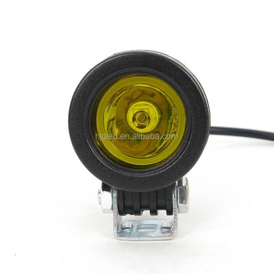 China Factory Wholesale Round Work Light Motorcycle LED Headlight 10w 12v Led Fog Lamp for sale