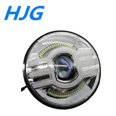 China Motorcycle Headlight 2019 New Design Car Motorcycle 7Inch Led Headlight For Harley 12V Headlamp FOR Jeep Wrangler 7