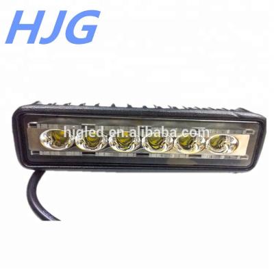 China 18W Work Light Led Light 12V Work Led Light For Motorcycle Red And Blue Flash Light for sale