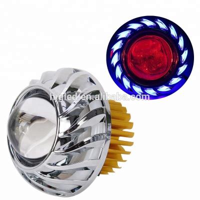 China Motorcycle headlight 10w led motorcycle headlight 12v drift angle eye headlight motorbike led projector strobe light for sale