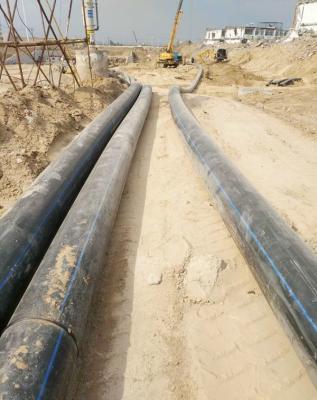 China DN315 hdpe pipes exported to Europe for sale