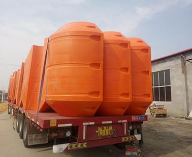 China sea dredging pipe floaters with high buoyancy professional for dredge project for sale